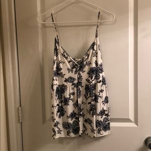 American Eagle Floral Tank Top